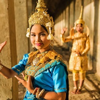 Aspara Dancers, Angkor Wat, Cambodia.